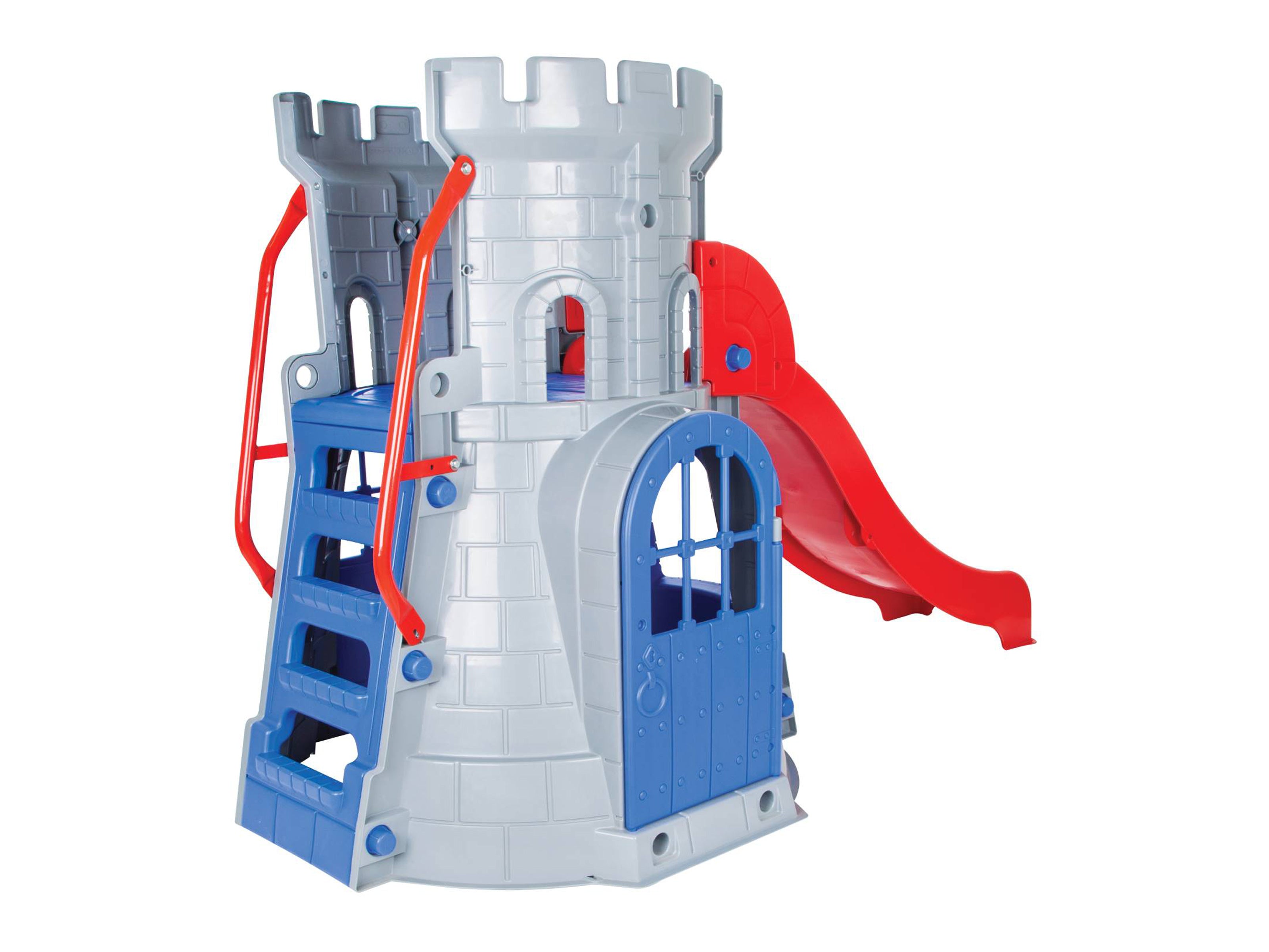 Château pour enfants en plastique avec toboggan CASTLE SLIDE