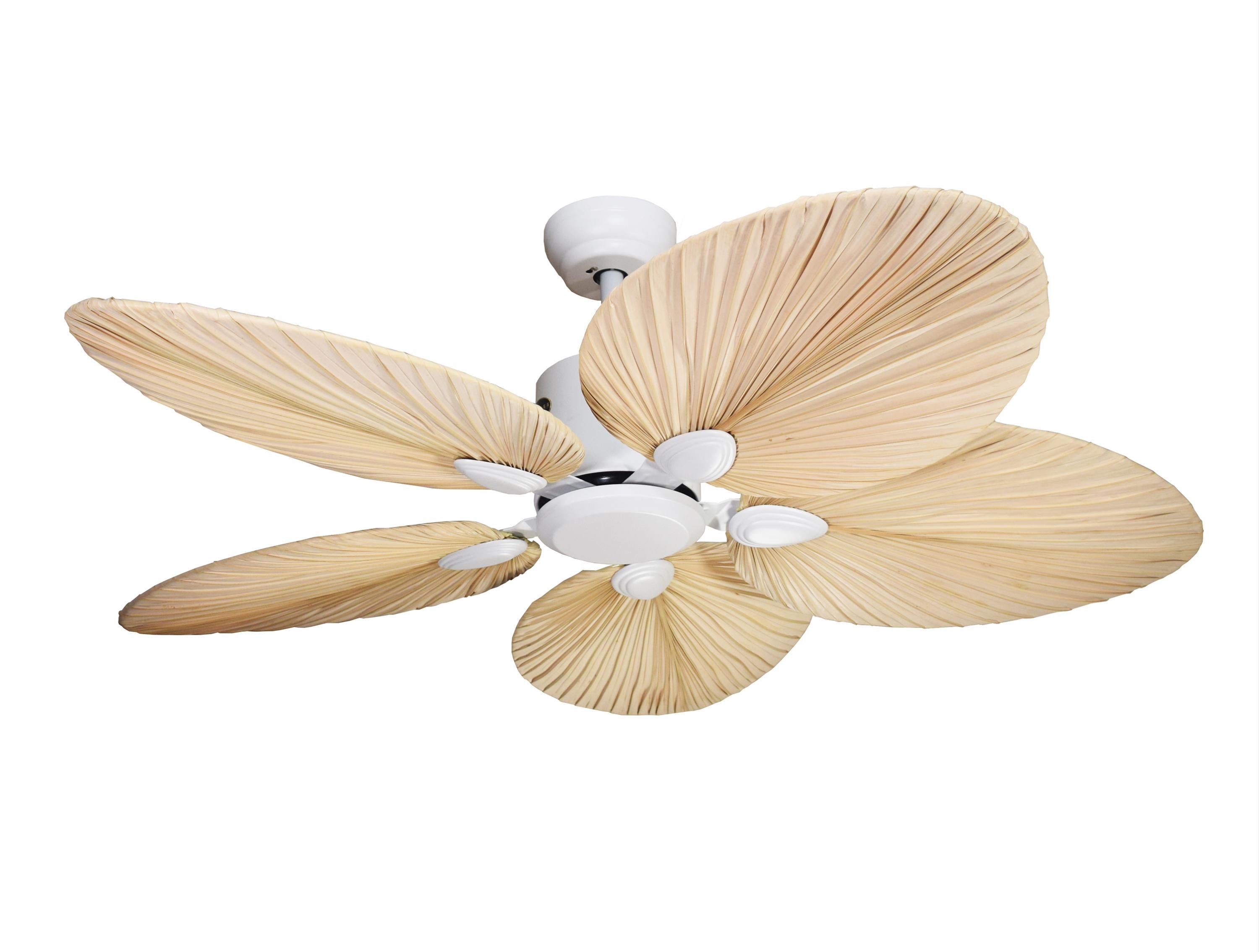 Ventilateur de plafond AC blanc avec pales 132cm pour 30m2