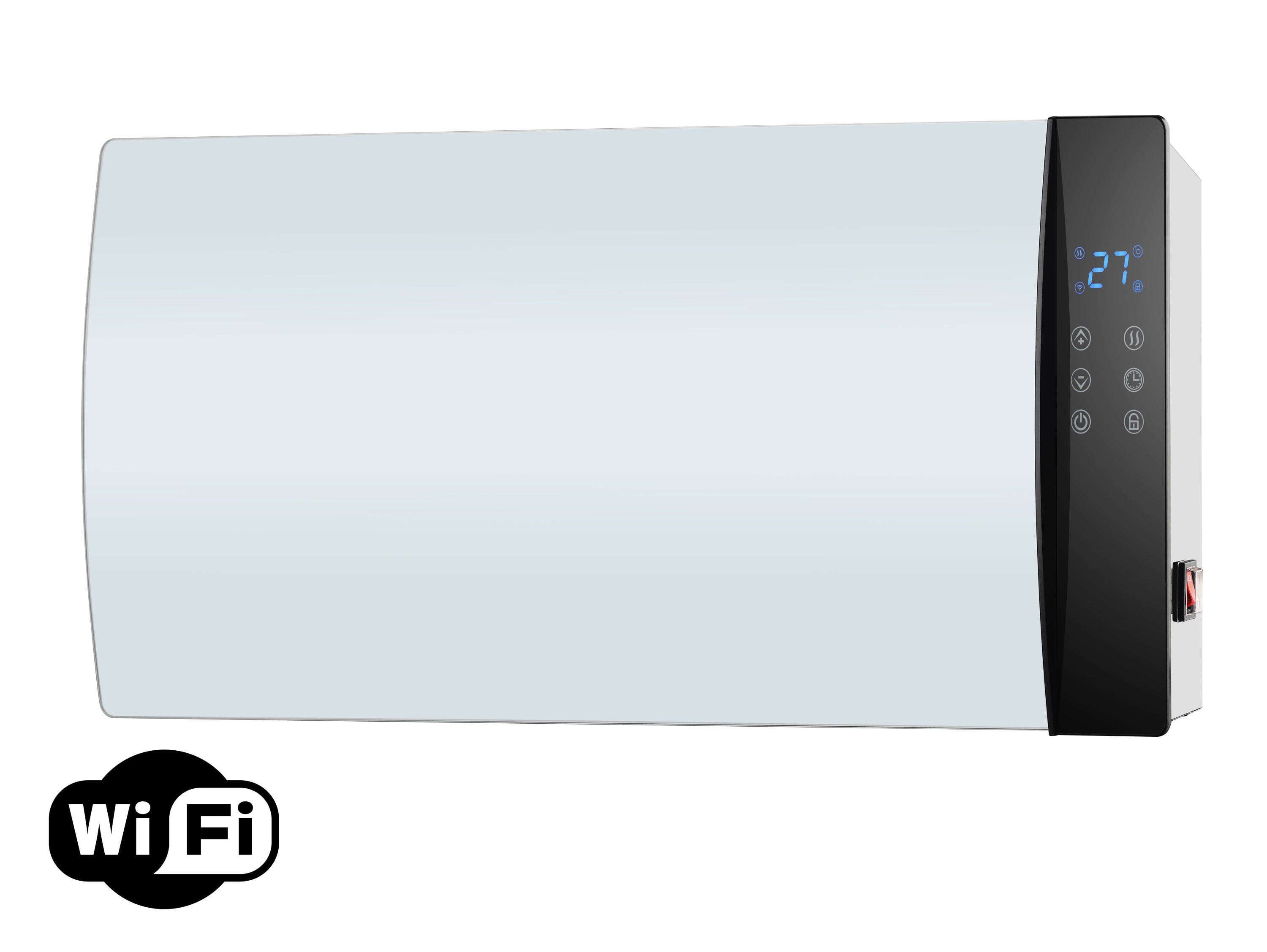 Calefactor Interior Wifi 34x29x42,5cm Mando Temporizador Silencioso RUBY