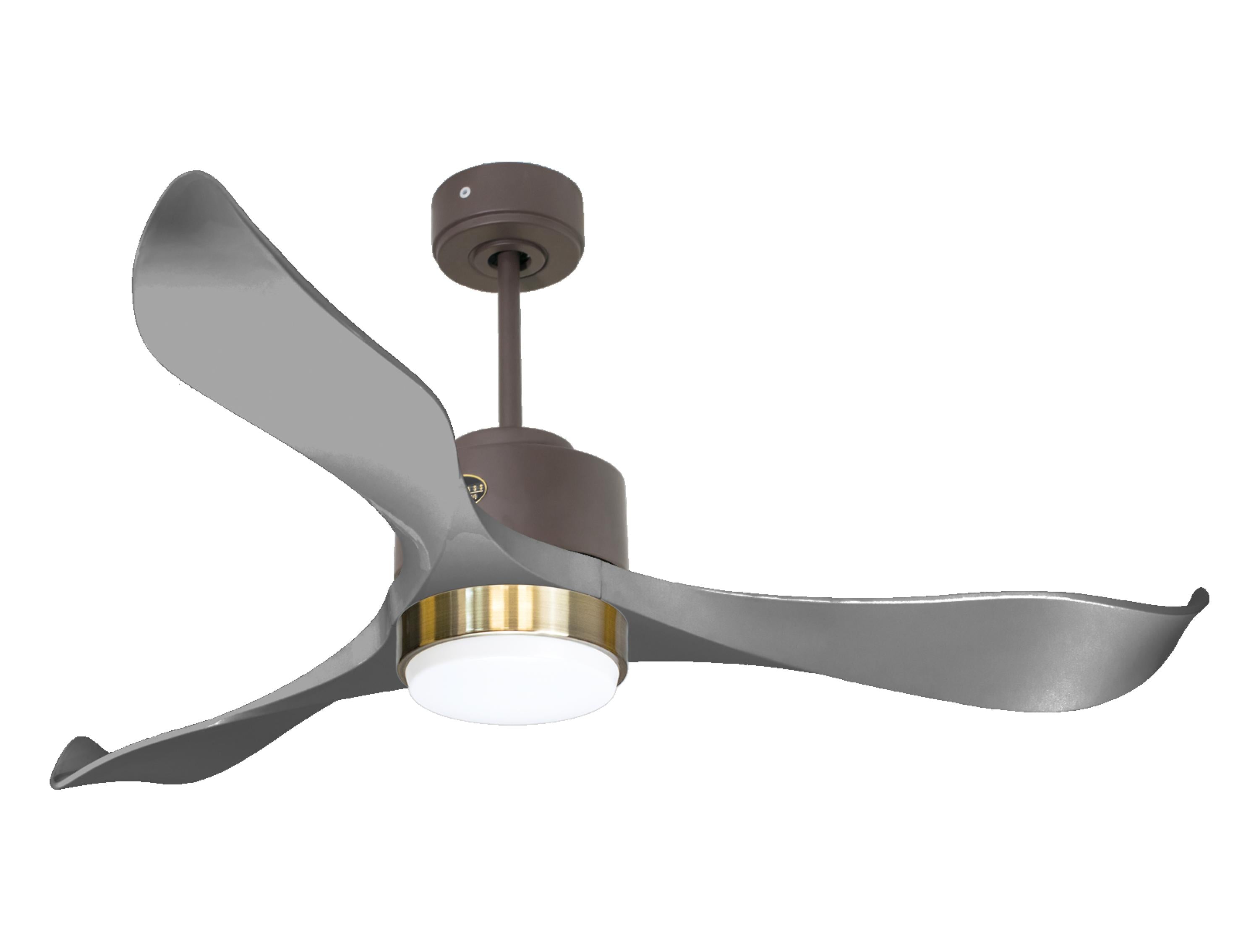 Ventilateur de plafond ultra silencieux et à faible consommation DC TrawanganD132C02LED65435