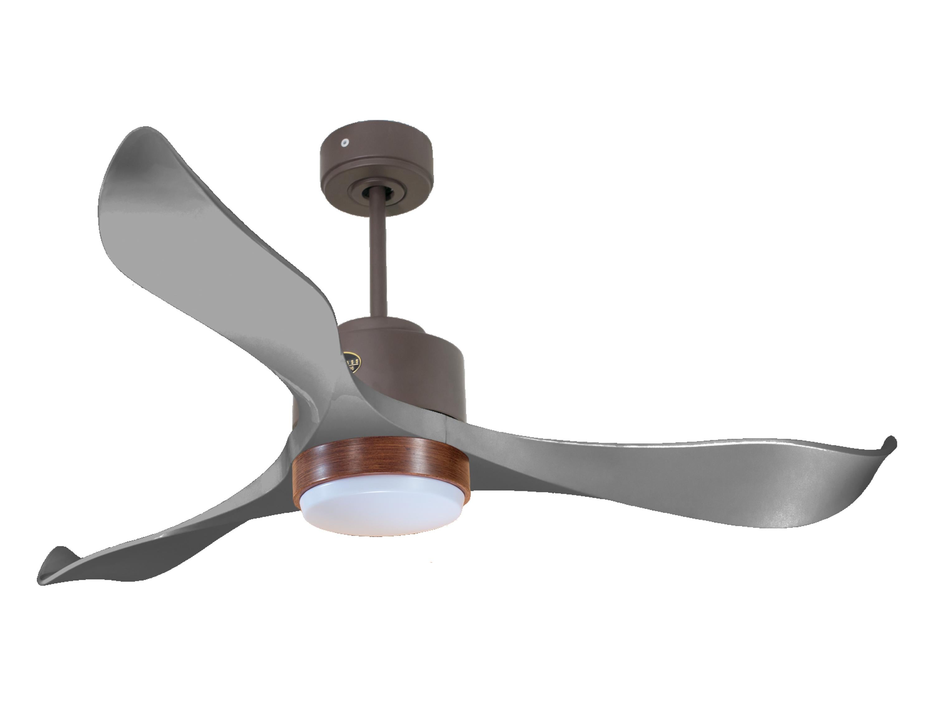 Ventilateur de plafond ultra silencieux et à faible consommation DC TrawanganD132C02LED65437