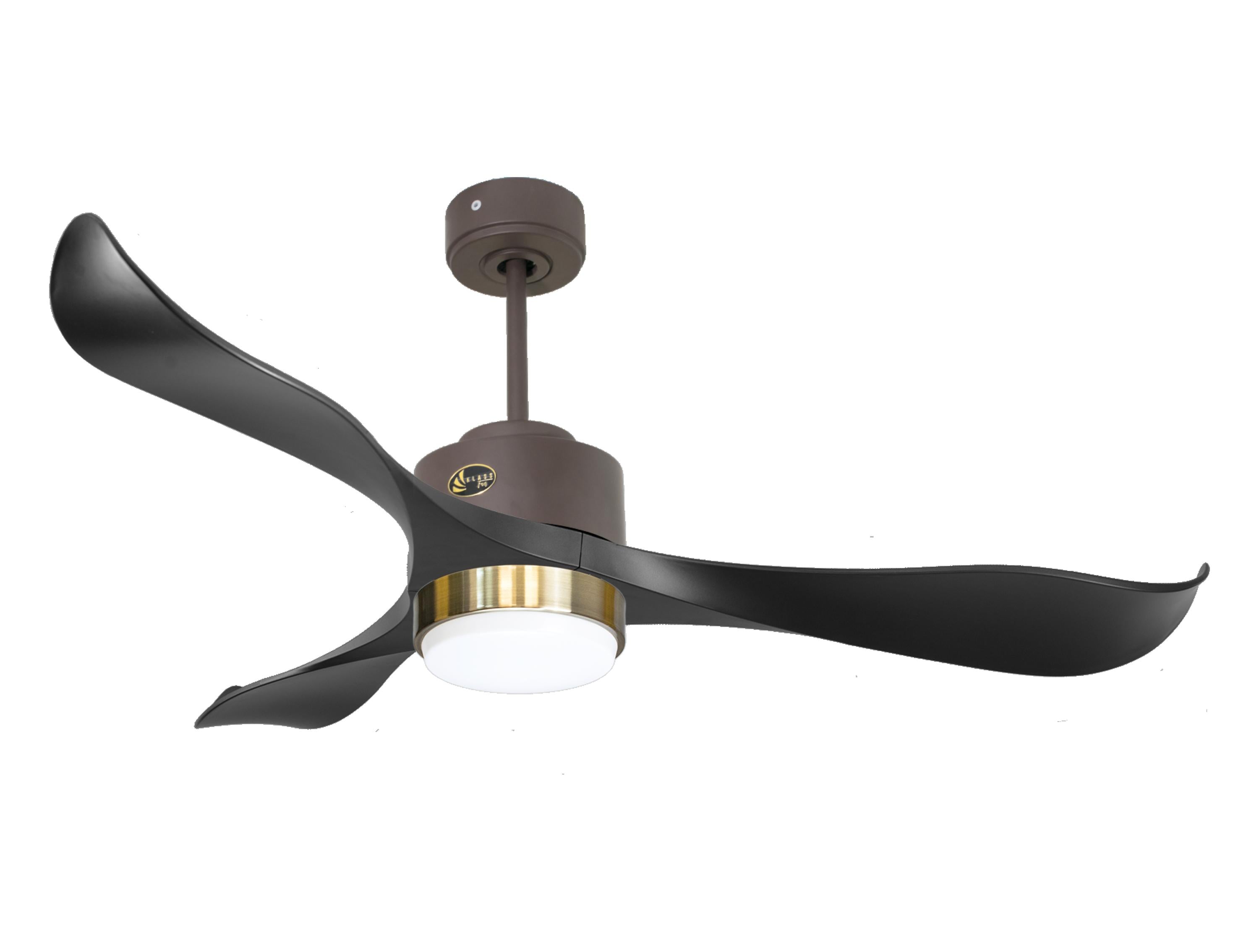 Ventilateur de plafond ultra silencieux et à faible consommation DC UtilaD132C02LED65420