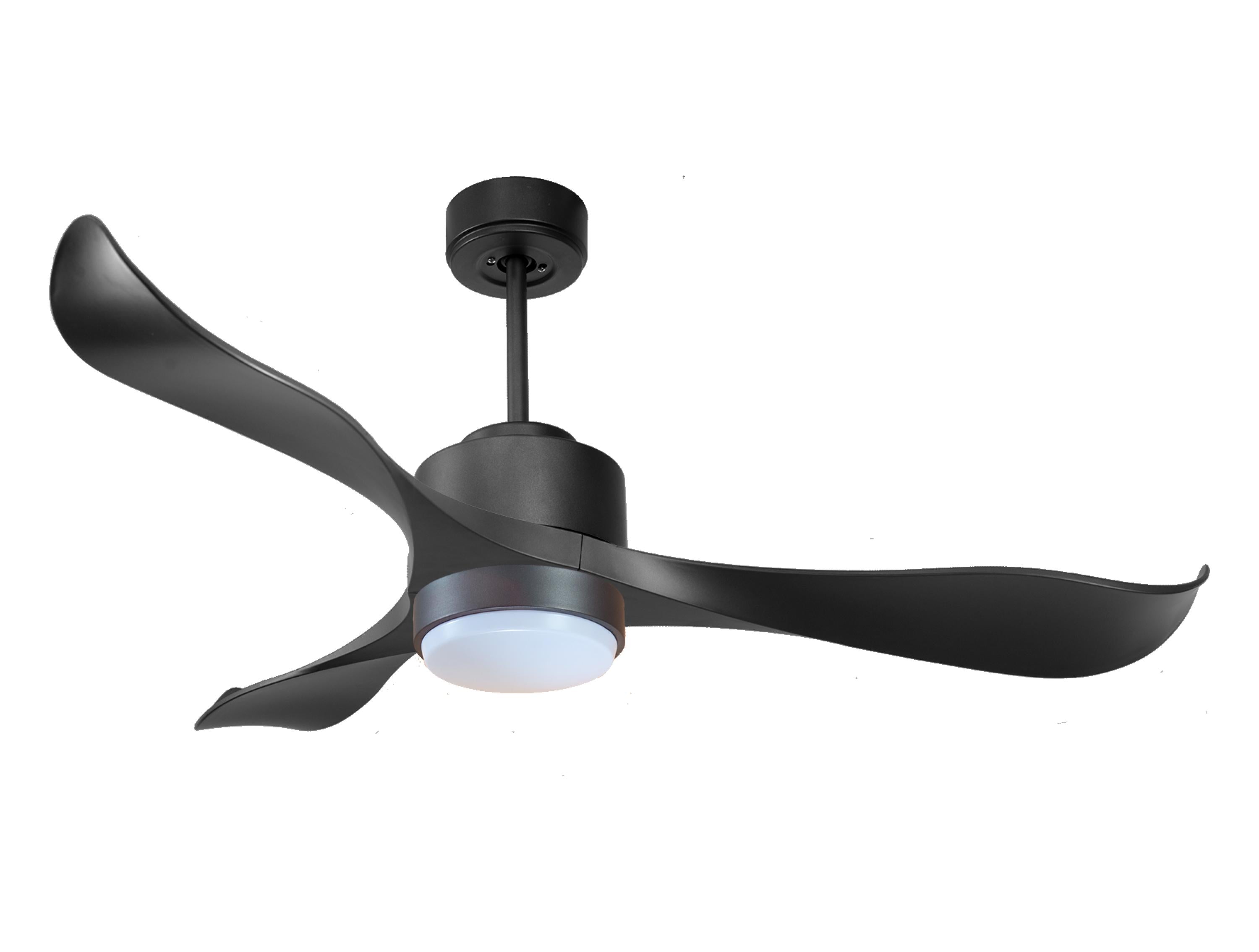 Ventilateur de plafond ultra silencieux et à faible consommation DC UtilaD132C02LED70186