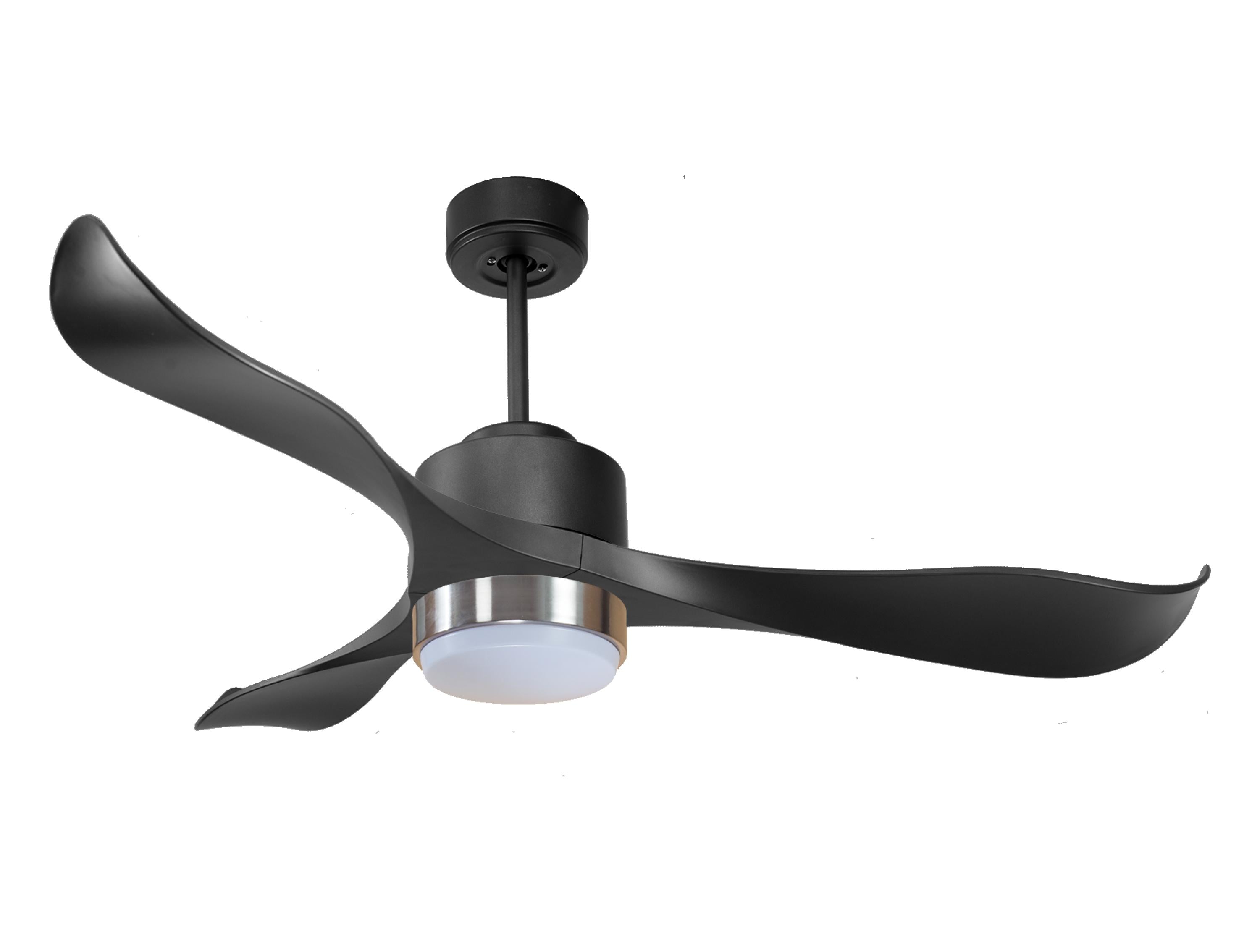 Ventilateur de plafond ultra silencieux et à faible consommation DC UtilaD132C02LED70187