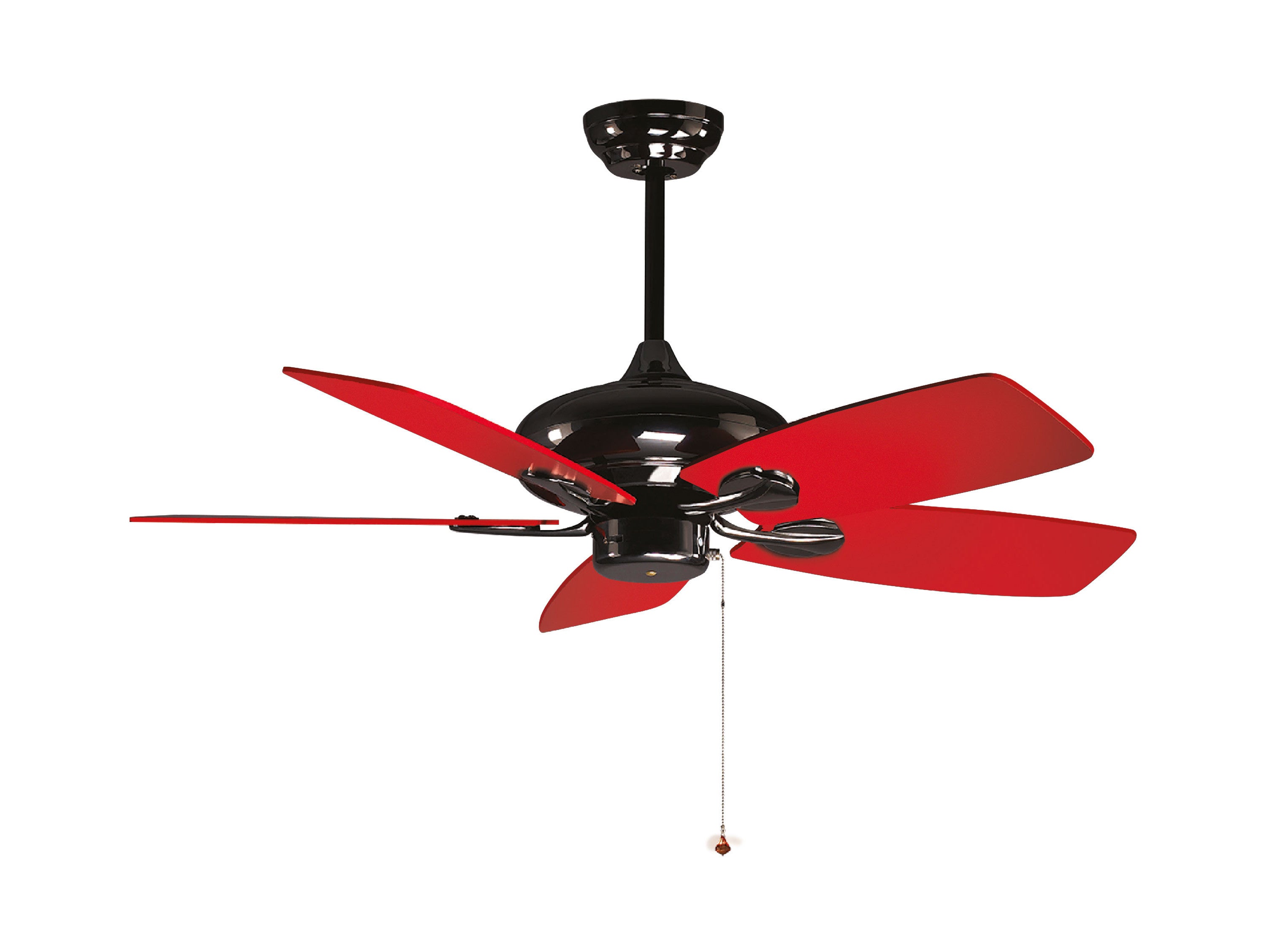 Ventilateur de plafond super silencieux avec moteur à courant continu, réversible pour des surfaces de 15m2 - Purline Francia