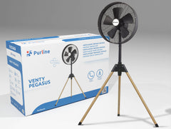 Ventilateur sur trépied vintage exclusif