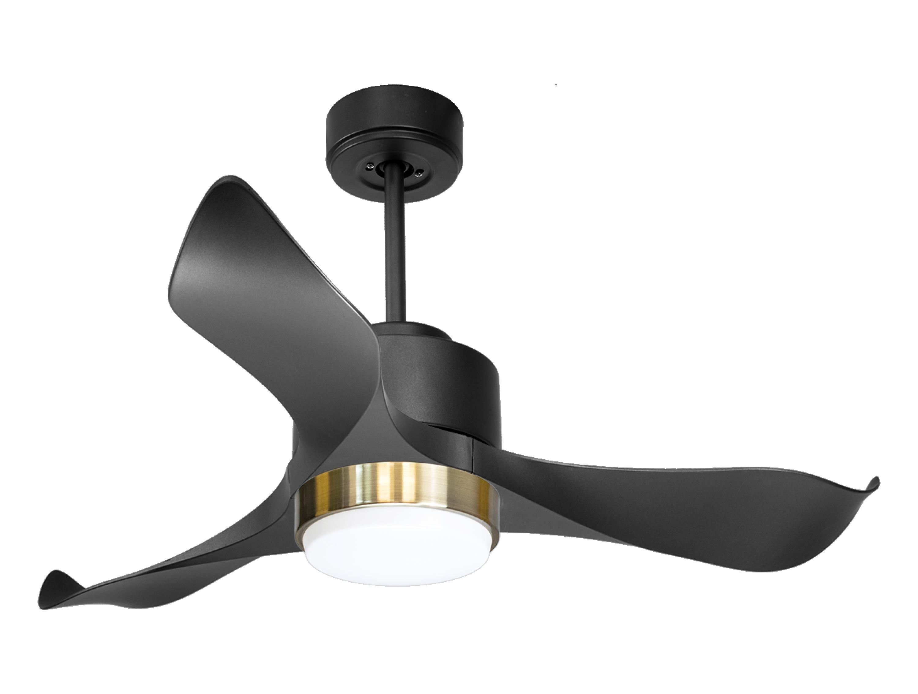 Ventilateur de plafond ultra silencieux et à faible consommation DC VulcanoD106C02LED70167