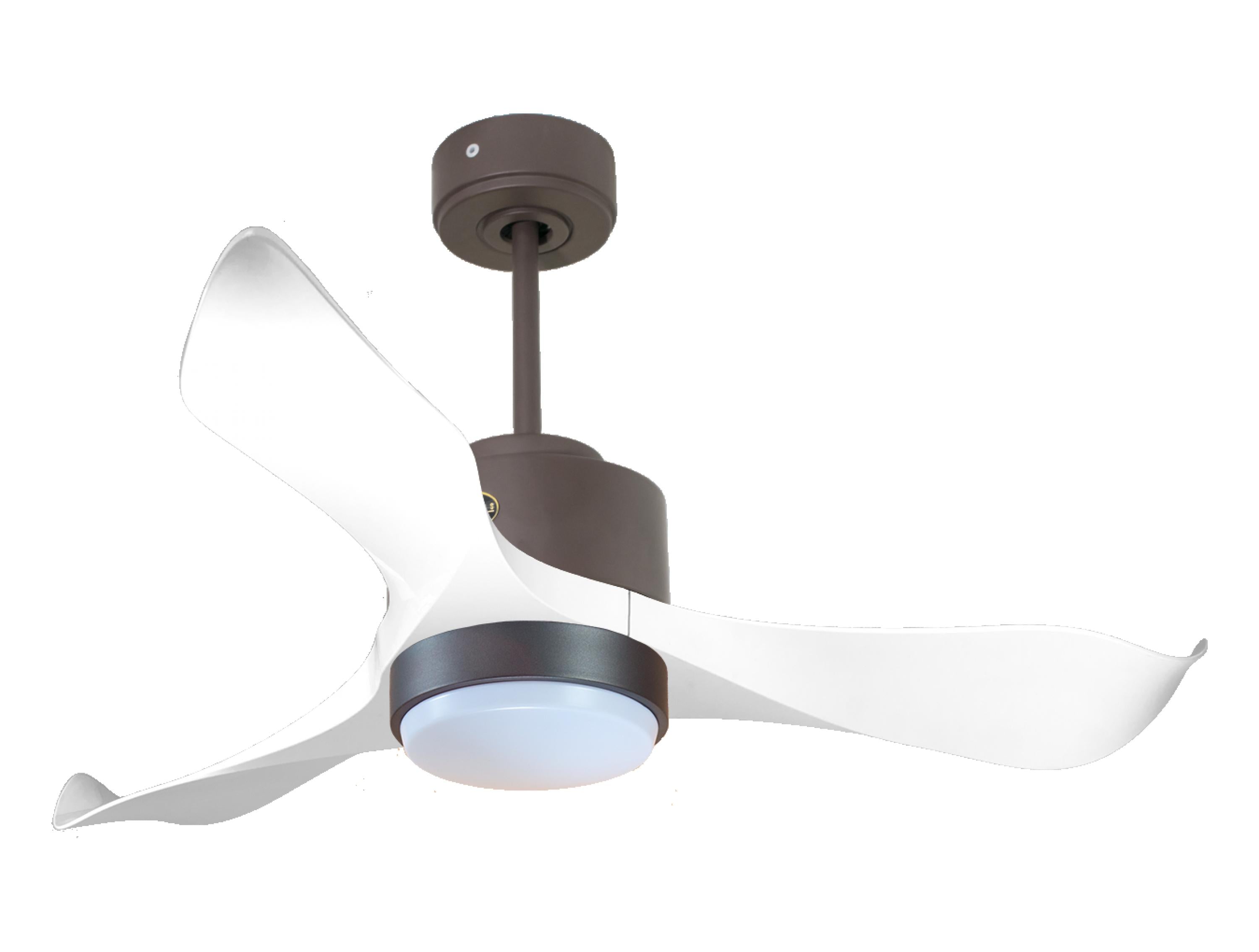 Ventilateur de plafond ultra silencieux et à faible consommation DC WhitsundayD106C02LED65389