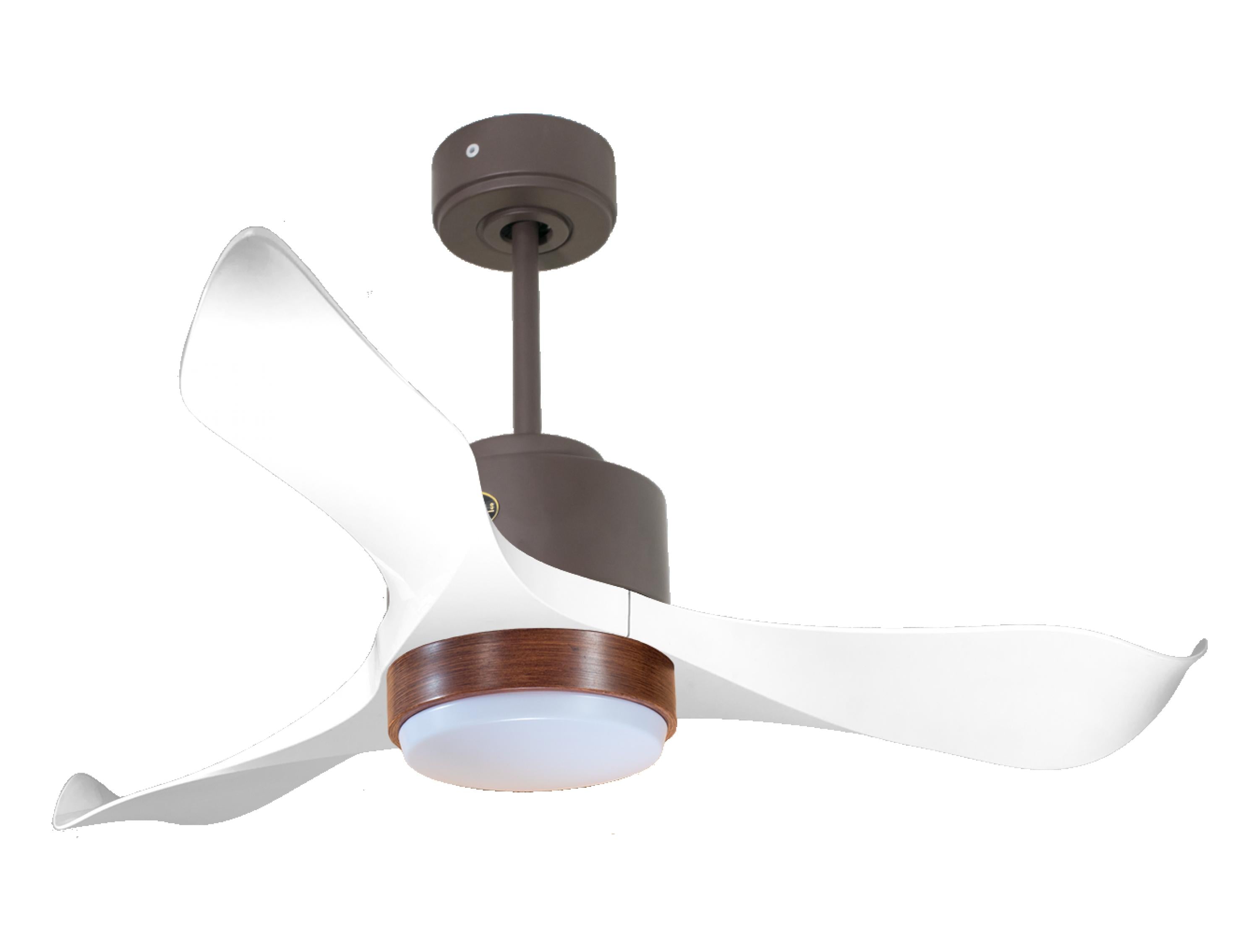 Ventilateur de plafond ultra silencieux et à faible consommation DC WhitsundayD106C02LED65390