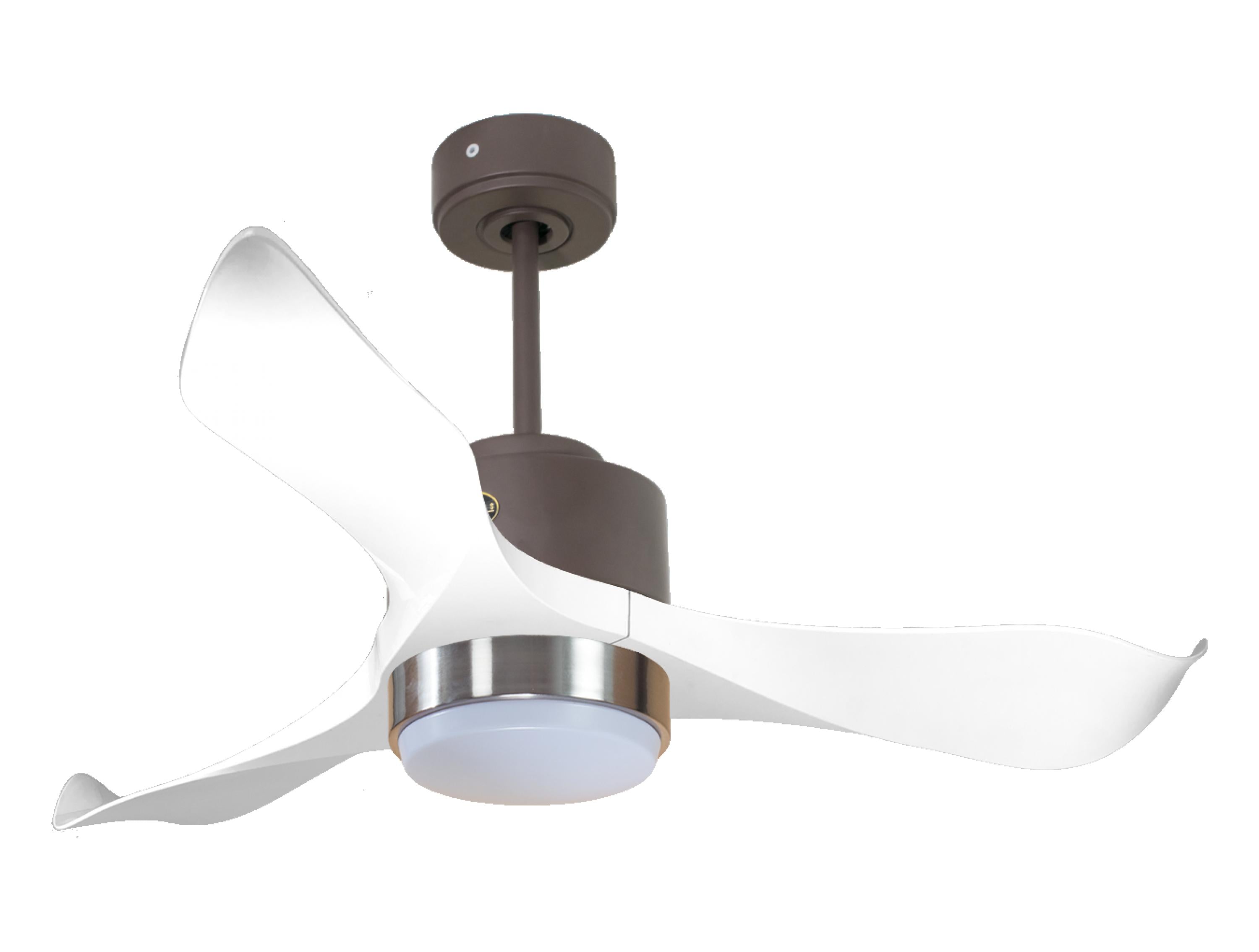 Ventilateur de plafond ultra silencieux et à faible consommation DC WhitsundayD106C02LED65391