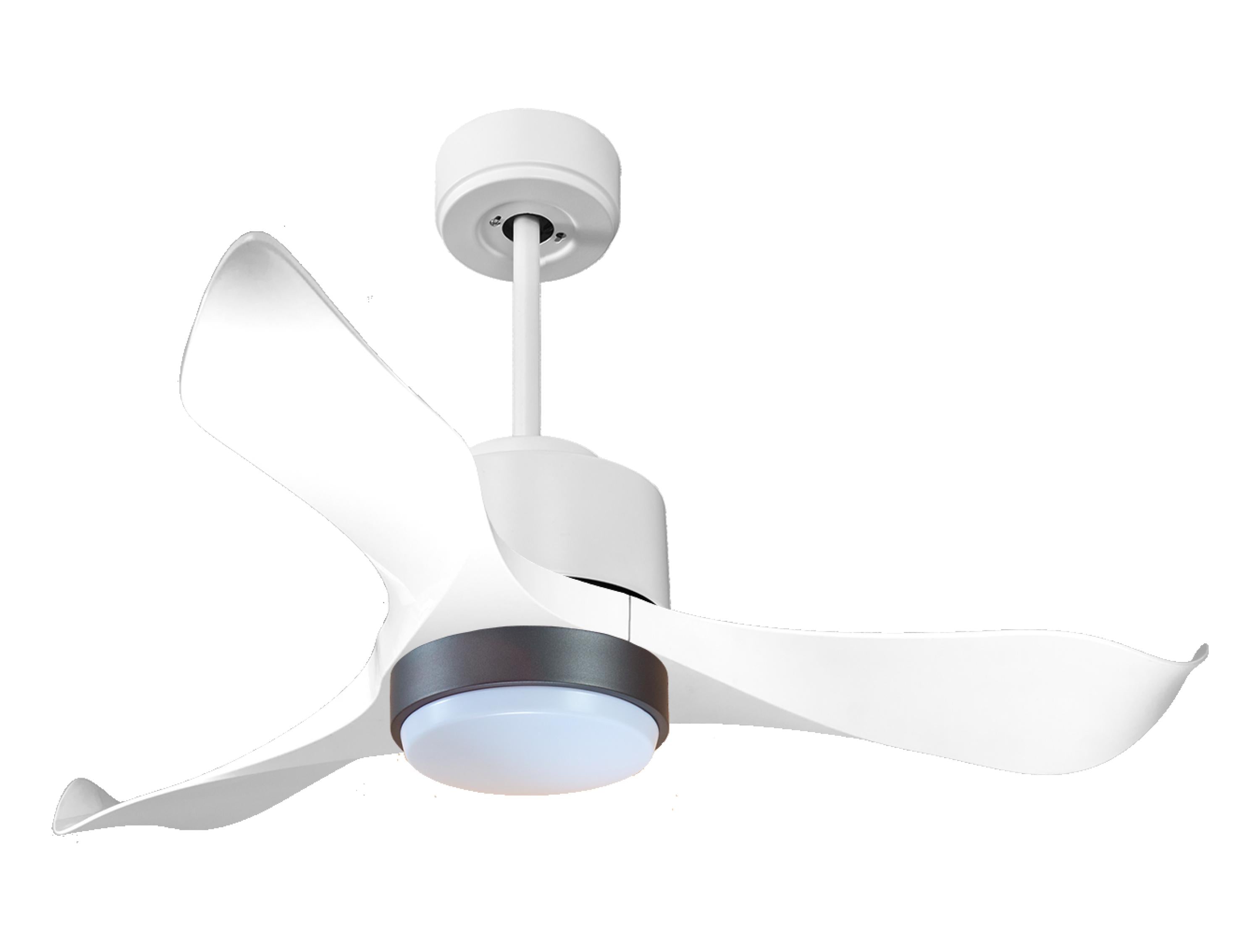 Ventilateur de plafond ultra silencieux et à faible consommation DC WhitsundayD106C02LED66104