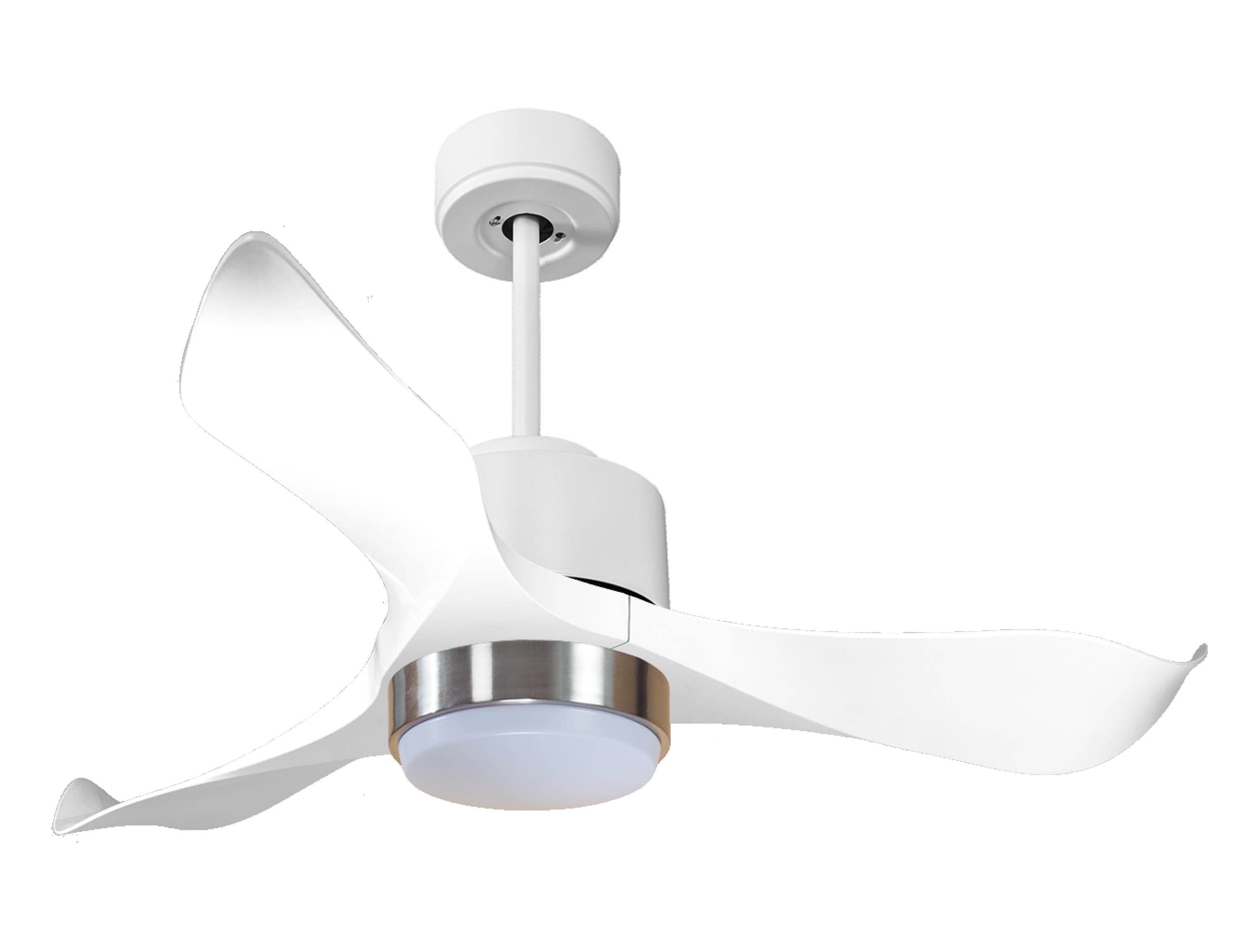 Ventilateur de plafond ultra silencieux et à faible consommation DC WhitsundayD106C02LED66106