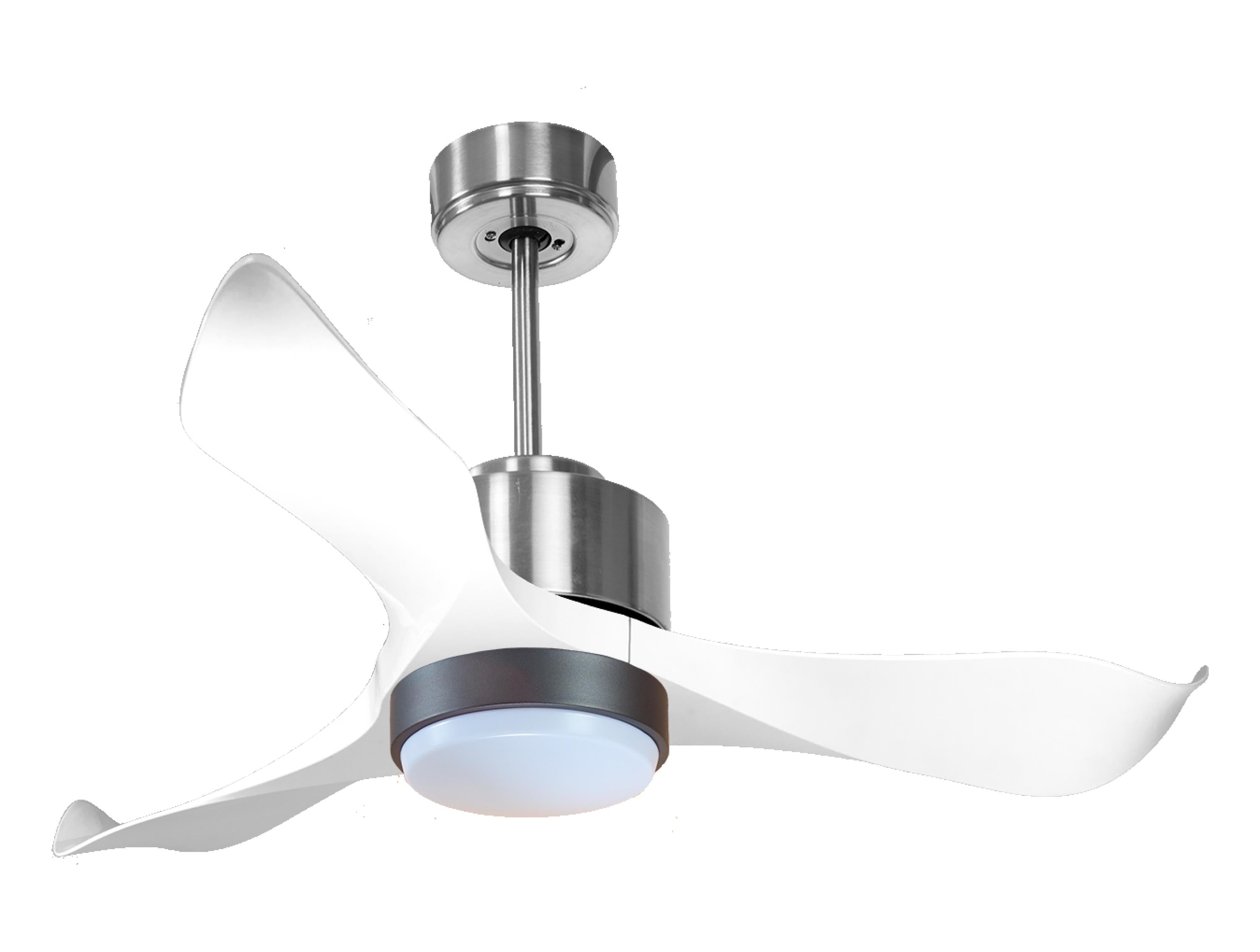 Ventilateur de plafond ultra silencieux et à faible consommation DC WhitsundayD106C02LED66500